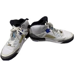 Nike Air Jordan White‎ and Blue High Tops Size 14 - Jordan Spizike 2010